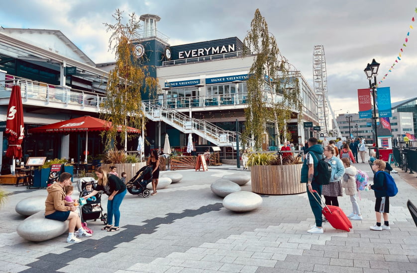 Mermaid Quay In Cardiff Bay insurance brokers cardiff 028